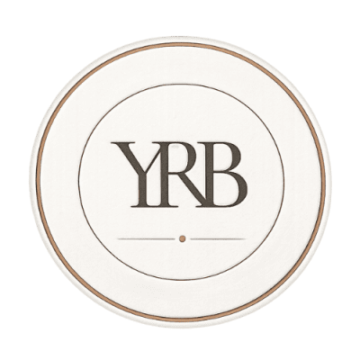 YRB embossed logo